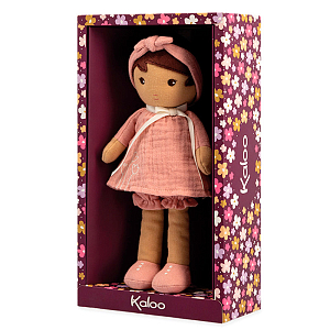 Текстильная кукла Kaloo "Amandine", в розовом костюме, серия "Tendresse de Kaloo", 25 см
